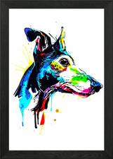 Italian greyhound Framed Wall