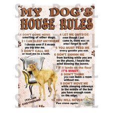 My Dog's House Rules Italian